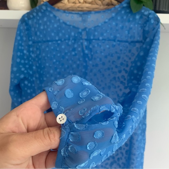 • [J. Crew] Textured Blouse • - Picture 10 of 10